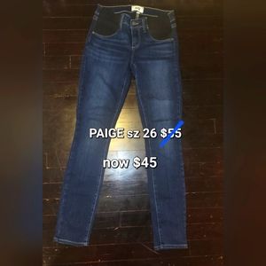 PAIGE Maternity Jeans